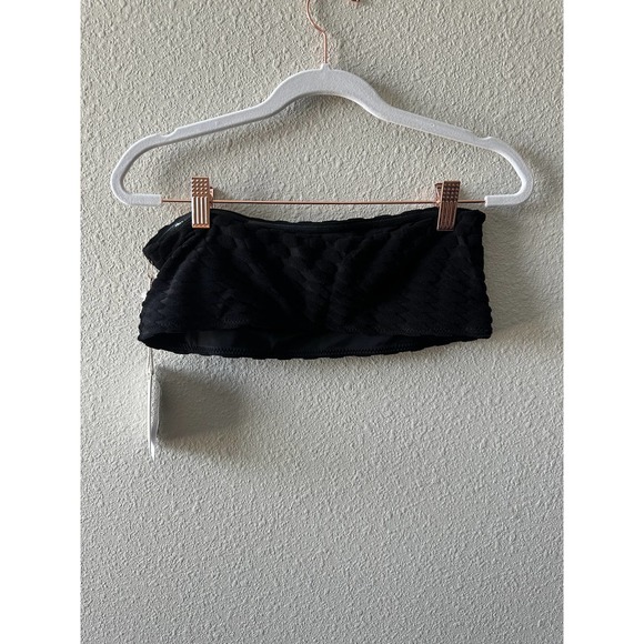 GOOD AMERICAN Jacquard Better Band Bikini Top - Picture 10 of 13